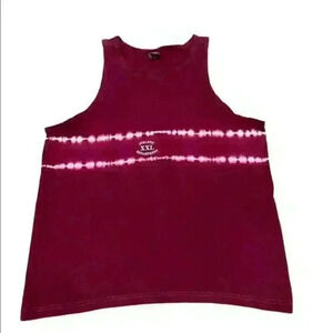 Wrangler Hero Men’s Large Maroon Burgundy Tank Top Size‎ Large
